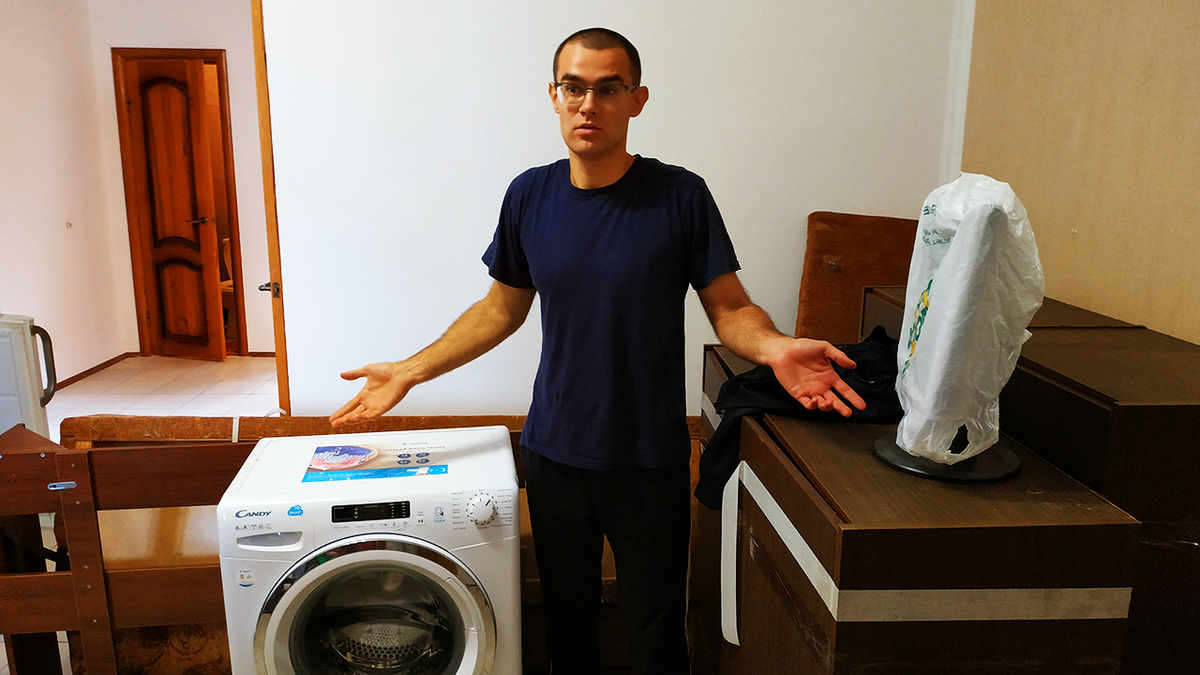 Перевезли вещи