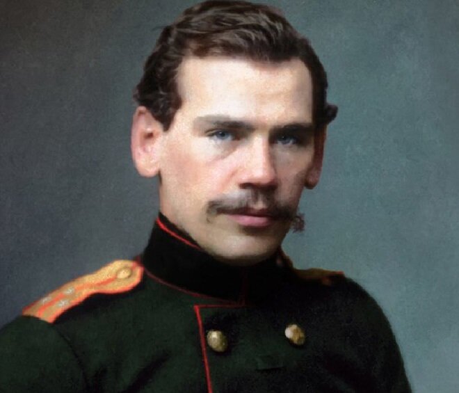 Л.Н. Толстой в 1856 году