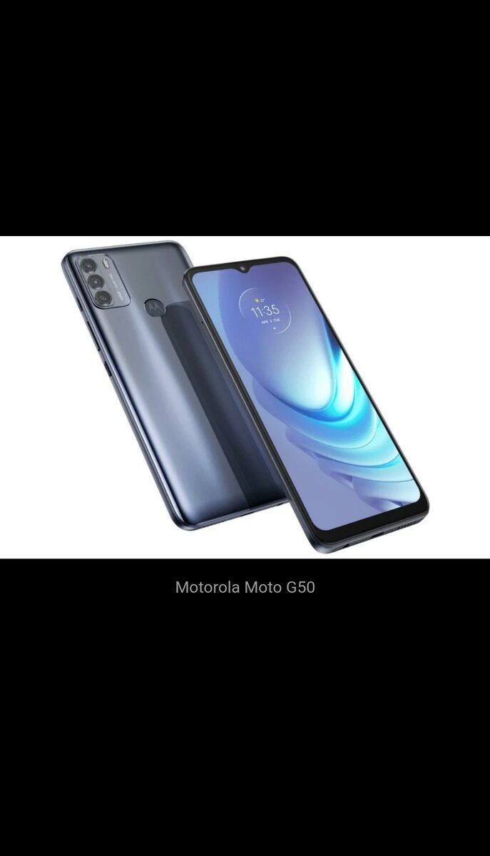 Четвертое место рейтинга занимает модель Motorola Moto G50, которая снабжена большим размером экрана, современным форм фактором, матрицей с частотой обновления в 90 Гц, поддержкой сетей пятого поколения, а также тройной тыльной камерой.