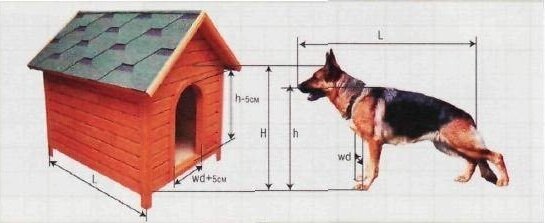 Идеальная будка для немецкой овчарки