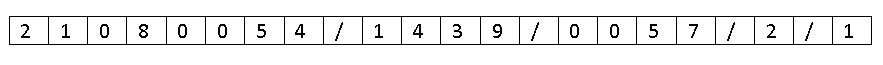 21 – две последние цифры года 08 – месяц
0054 – порядковый номер УНК в банке
1439 – номер лицензии банка
0057 – номер филиала (0000 – для головного подразделения банка)
2 – код вида контракта:
1 – экспорт товаров
2 – импорт товаров
3 – экспорт услуг, договоры аренды нерезидентом движимого/недвижимого имущества, кроме лизинга
4 – импорт услуг, договоры аренды у нерезидента движимого/недвижимого имущества, кроме лизинга
5 – предоставление займа нерезиденту
6 – получение займа от нерезидента
9 – контракты смешанного типа, лизинг, контракты на ГСМ, агентские договоры с ввозом/вывозом товара в/из РФ
1 – признак резидента:
1 - юридическое лицо или его филиал;
2 - физическое лицо - индивидуальный предприниматель;
3 - физическое лицо, занимающееся частной практикой
