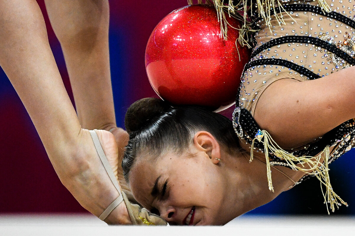 Highlights moments of Gymnastics Replay