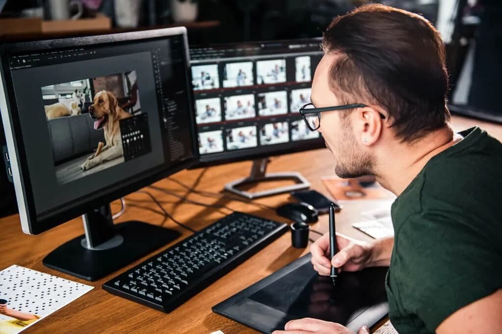 Графический планшет — упрощает процесс редактирования фотографии или создания рисунка. Фото: archisoup.com