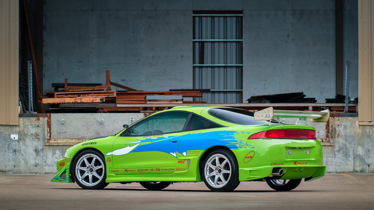 Mitsubishi eclipse форсаж