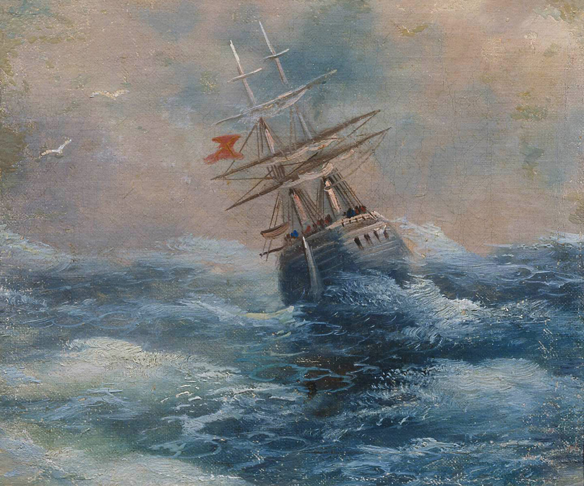 "Море с кораблем"