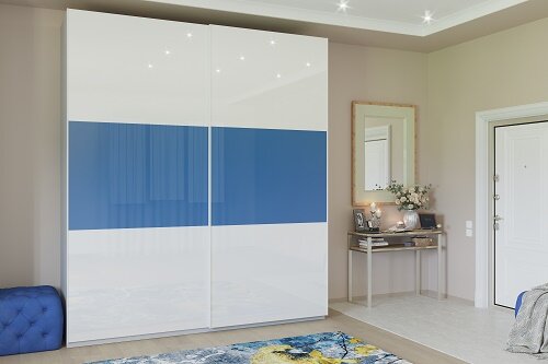 Шкаф-купе с рамочной навесной системой AluForce®