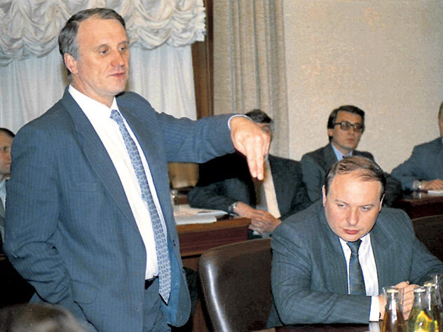 Бурбулис и Гайдар