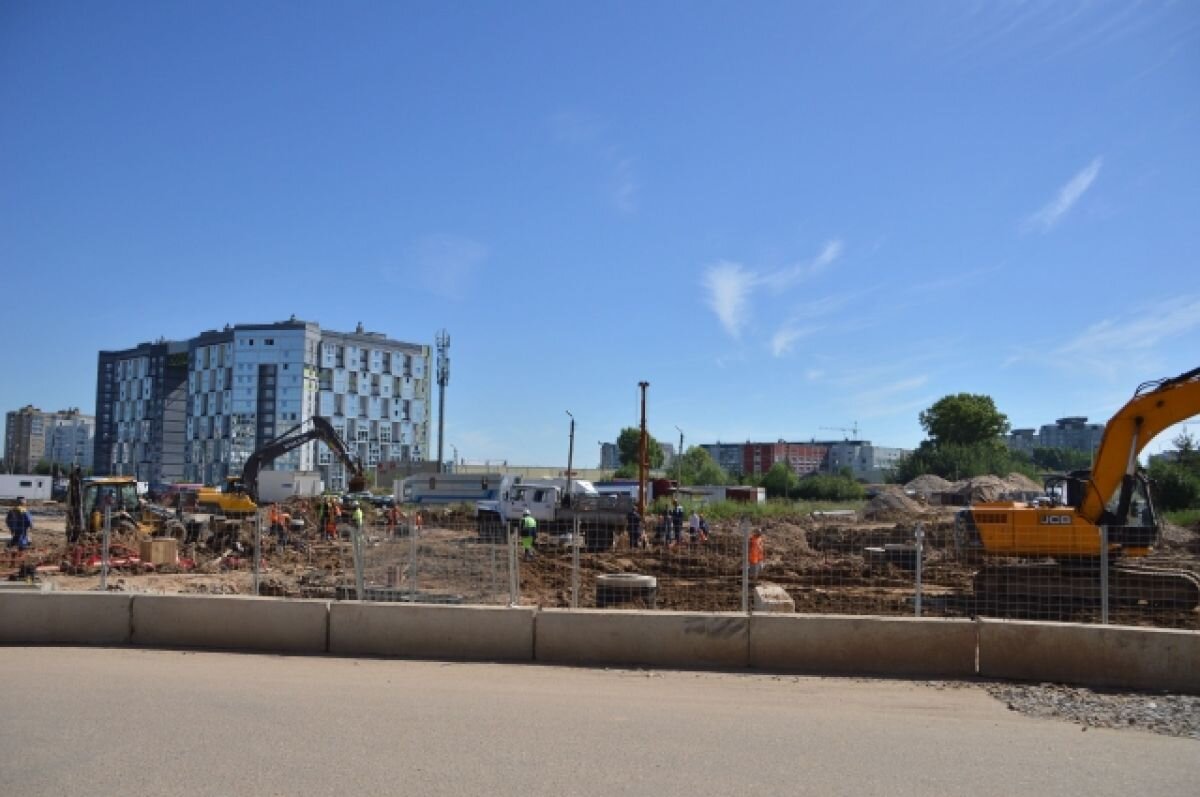    На новой дороге к новостройкам в Твери подрядчик начнёт укладывать асфальт