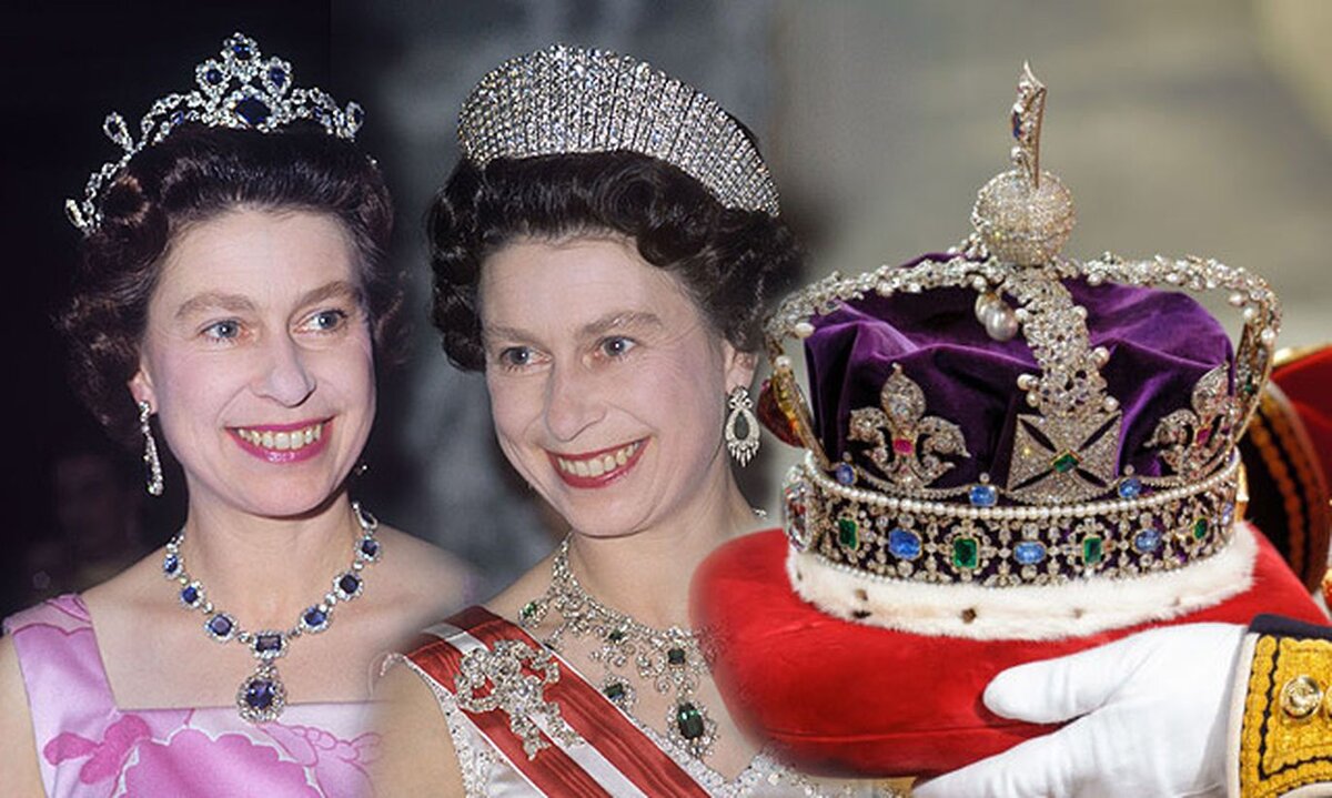 Драгоценности королевы Англии Елизаветы 2