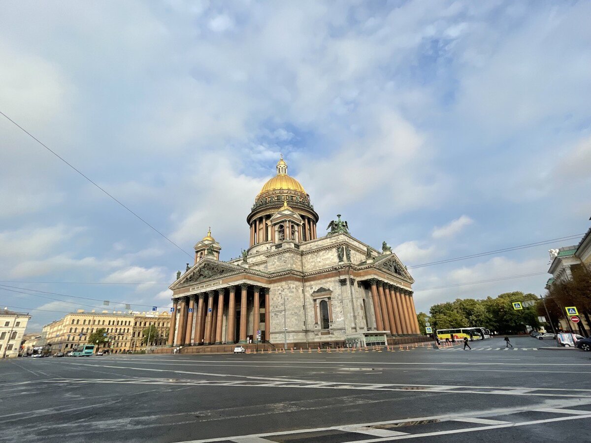 Перекрытие улиц в Петербурге 03 сентября 2023 г.