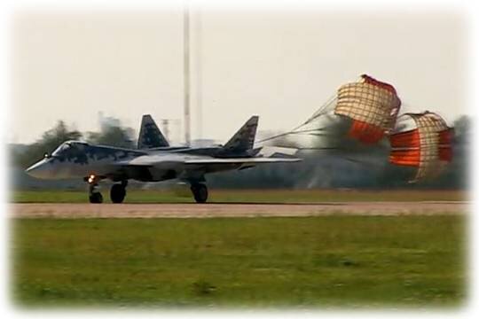    Истребители оставили без тормозных парашютов