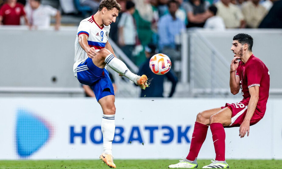    Сборная России так ничем и не озадачила соперника. Фото: РФС