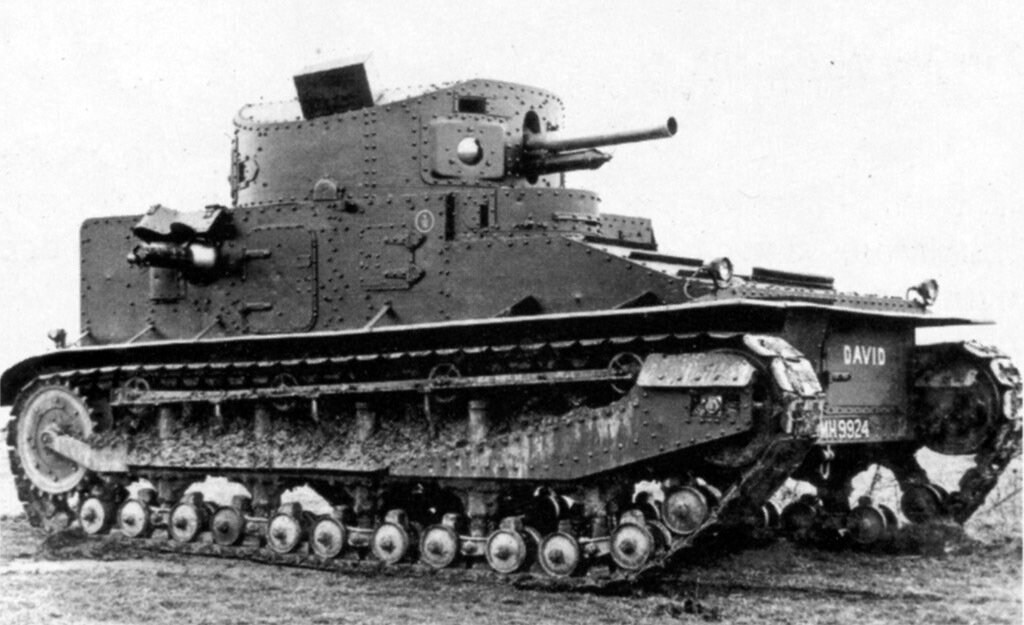 Medium Tank Mk.I CS, первый классический "артиллерийский" танк.