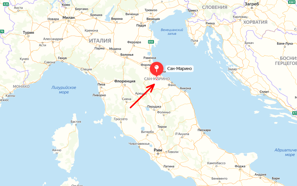 Литония что за страна где. Сан-Марино на карте Италии. Сан Марино Италия на карте Италии. Сан-Марино на карте Миа. Сан Марино расположение на карте.