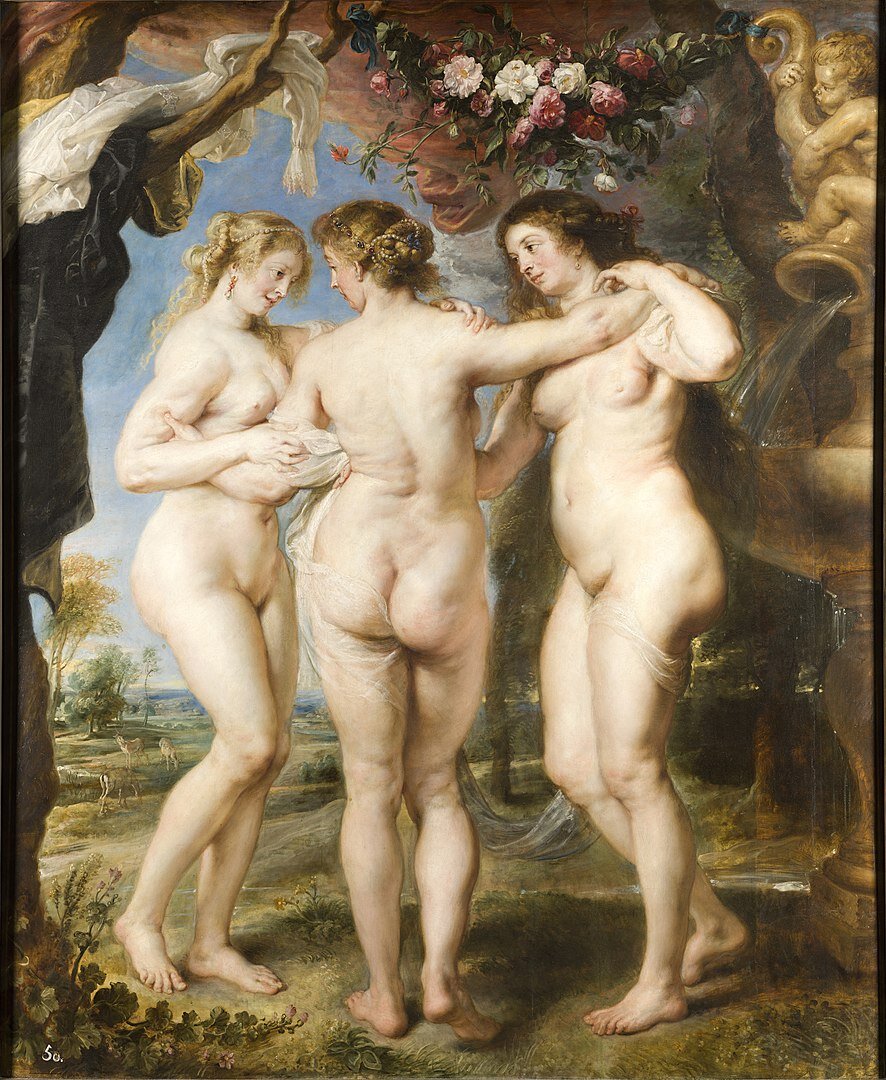 The Three Graces (1630-1635) by Rubens                                                                                                                                                                                                                                                                   | Музей: Museo Del Prado (Мадрид)