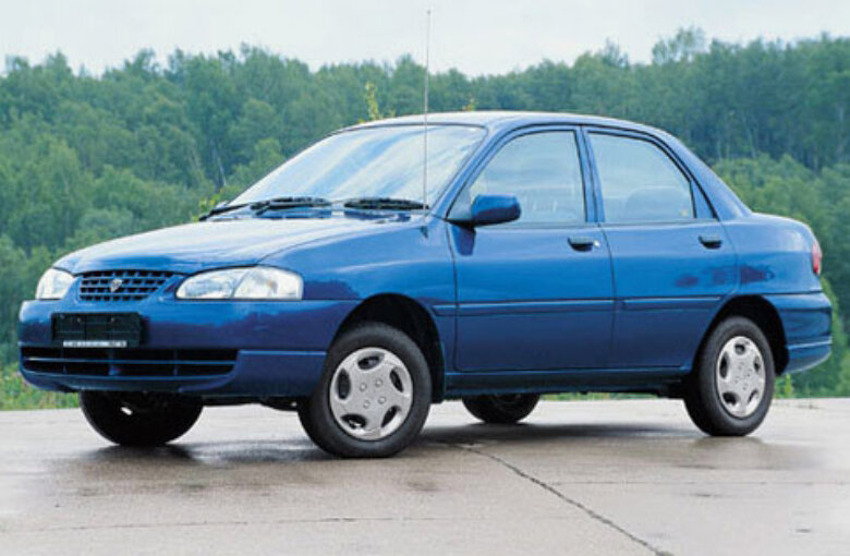 KIA Avella Delta (с 1997-2000). Фото взято с сайта kronosservis.ru