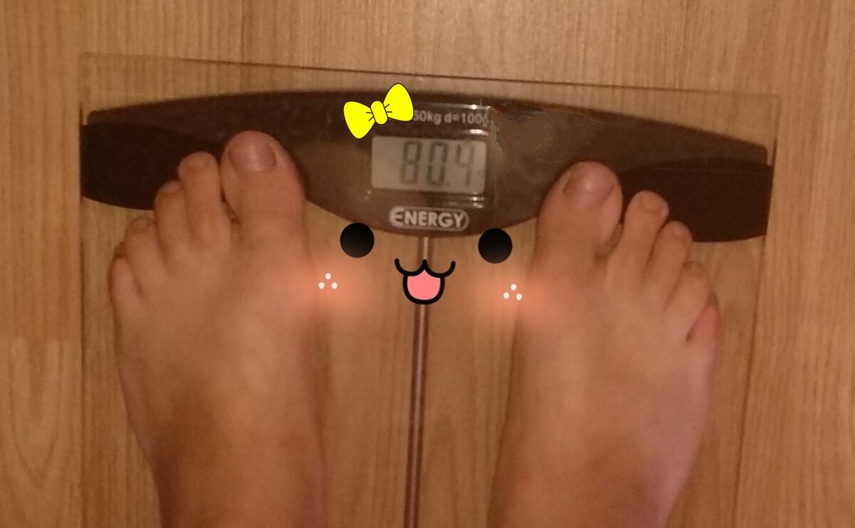 Минус 5,4 кг!