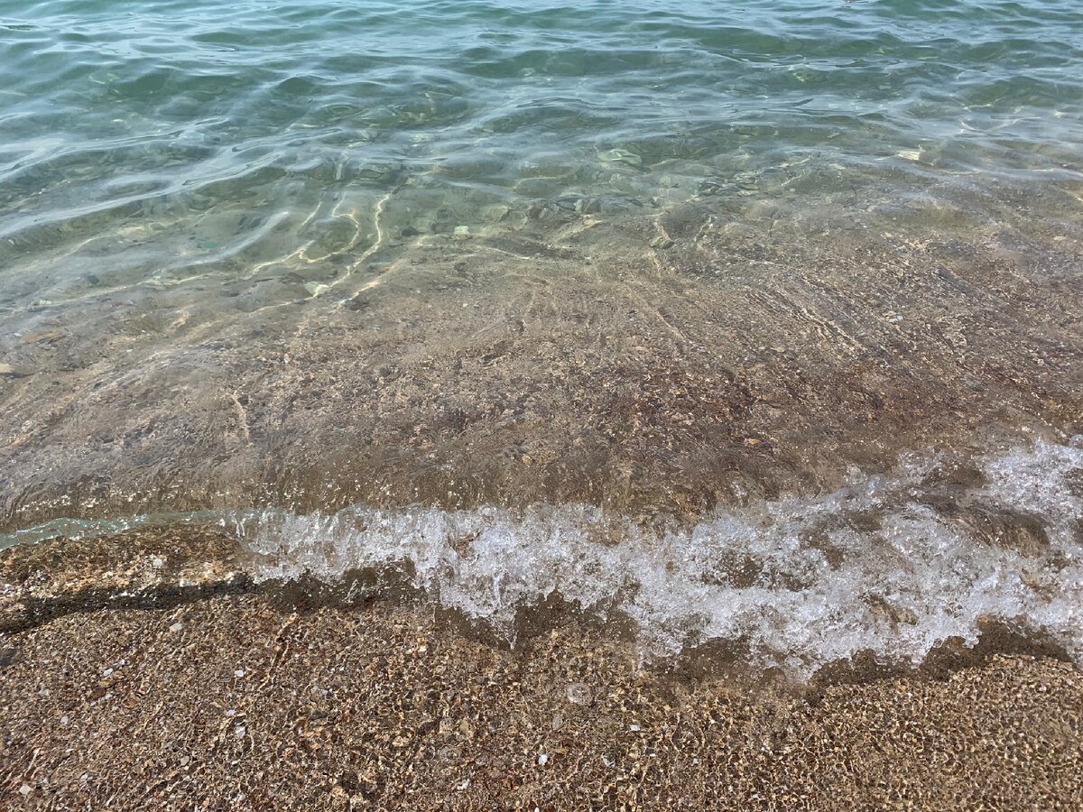 Алушта лазурное пляж