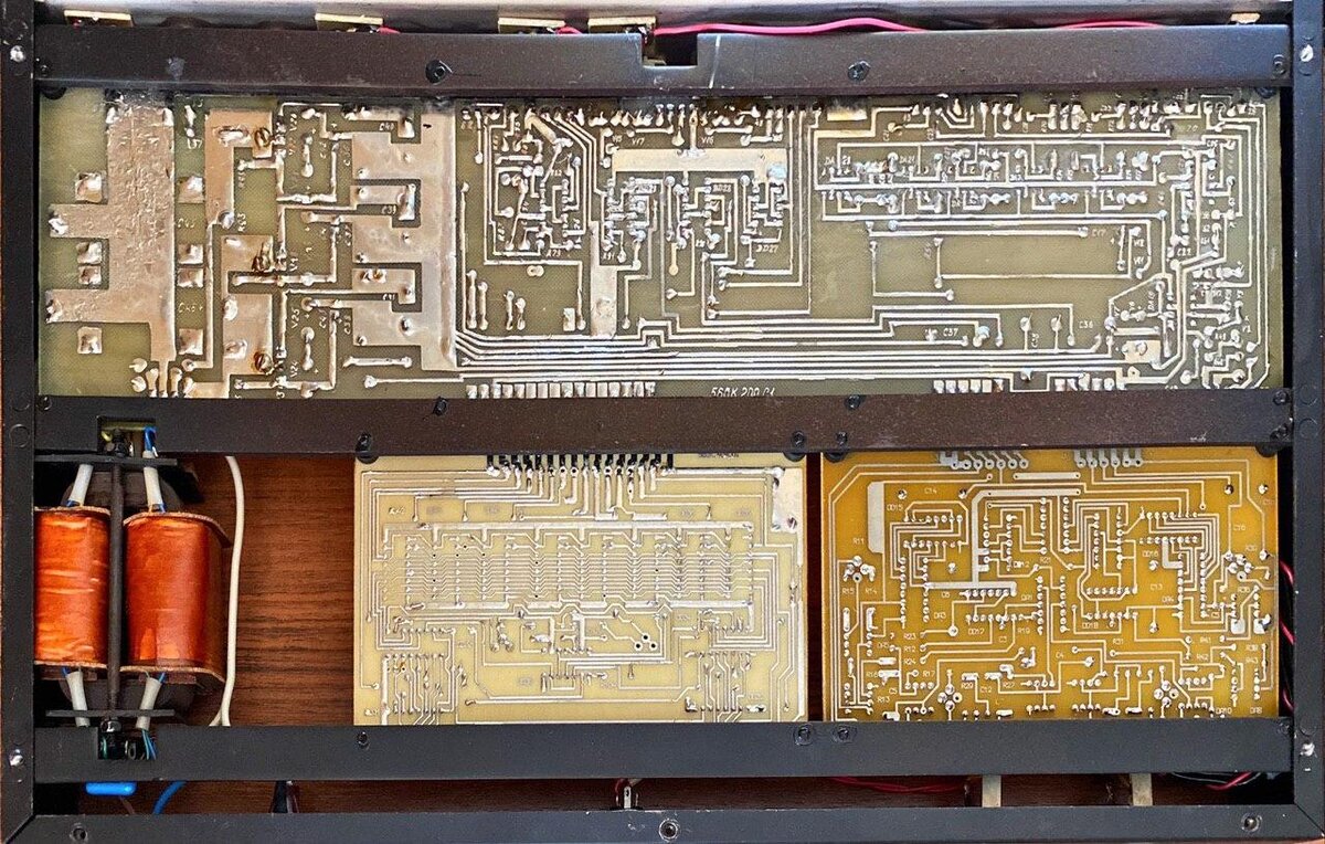 Нижняя часть плат