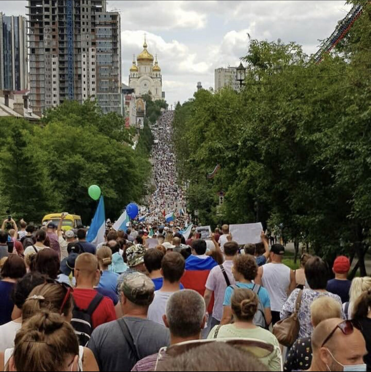 Фото улицы Тургенева, г.Хабаровск (25.07.2020)
