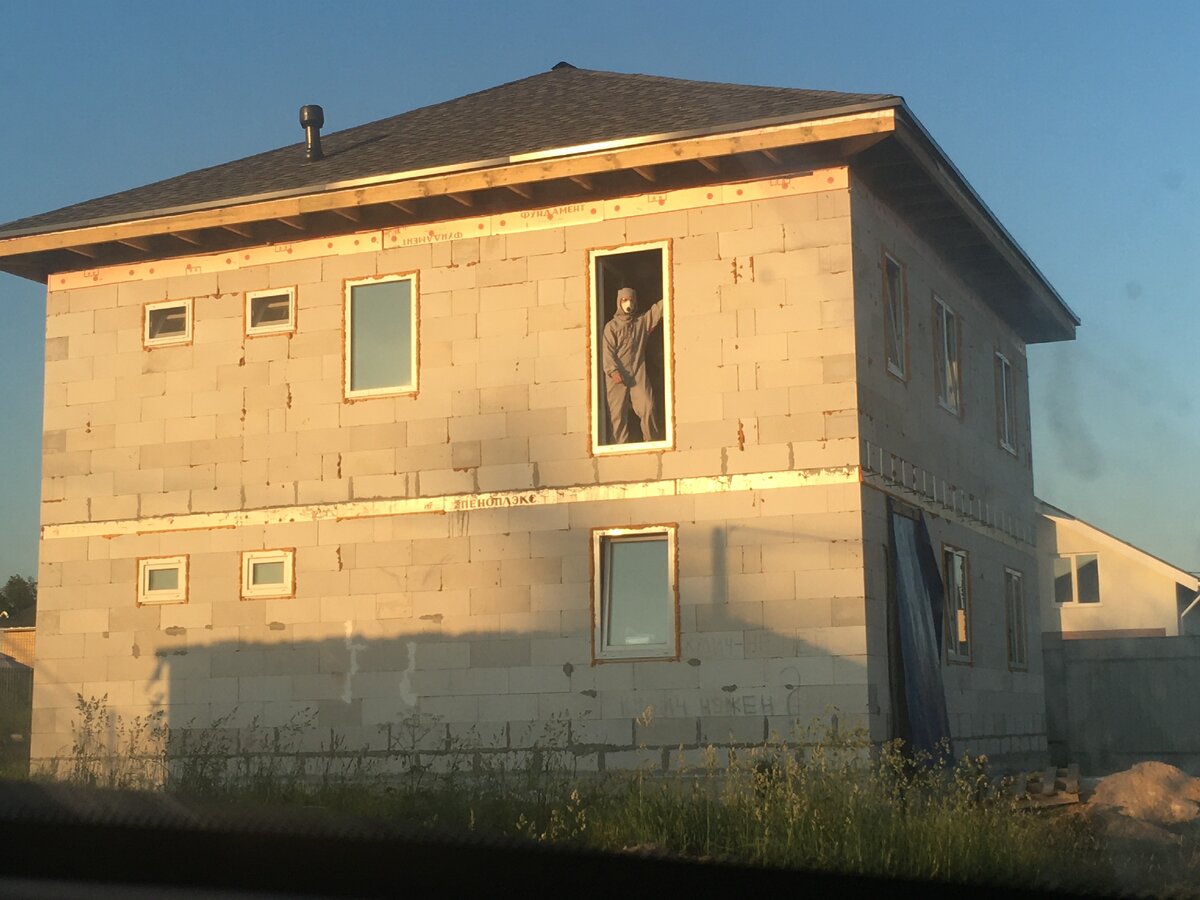 начинаю работы на втором этаже