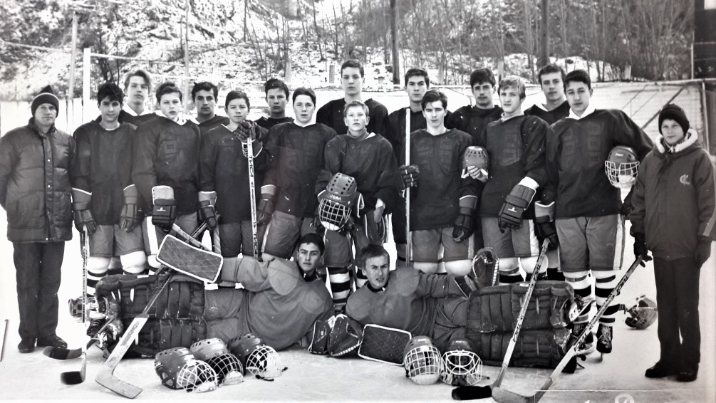 1991 год. п. Дальнегорск. Команда "СКА" г. Хабаровск (юноши 1976 года рождения).