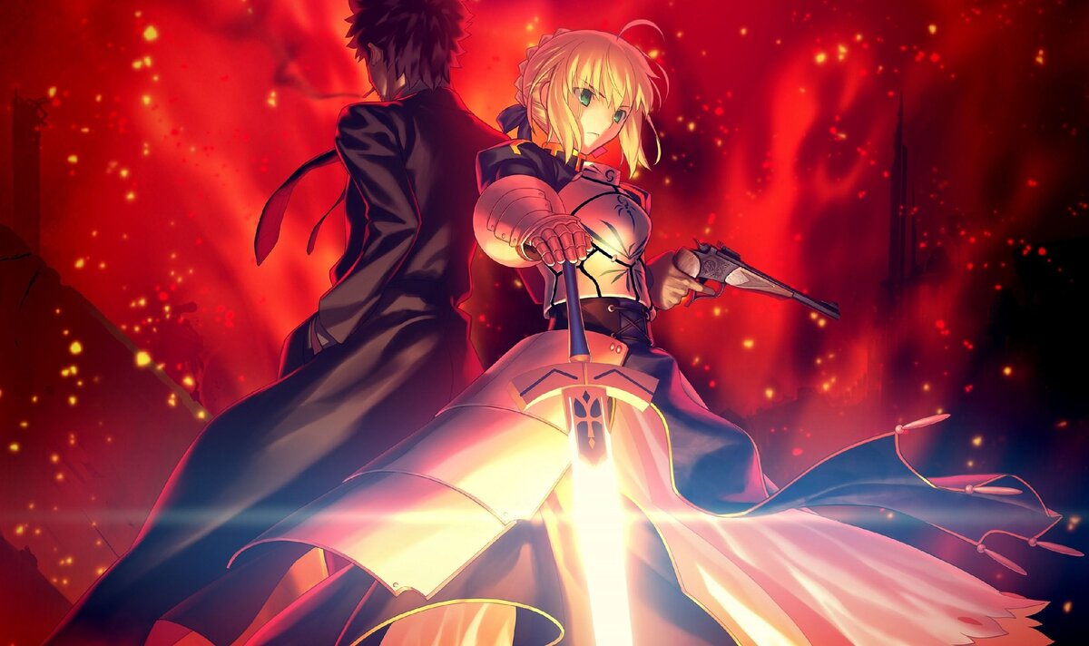 Fate/Zero Кирицугу и Сейбер