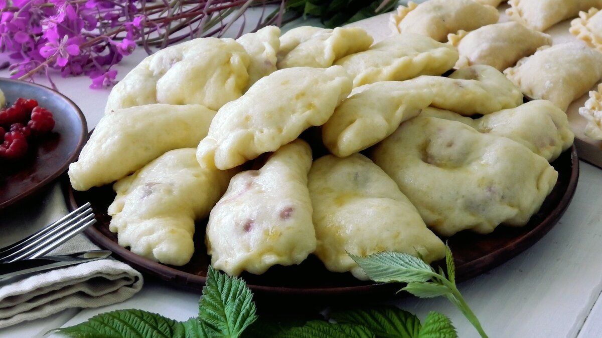 Чудесные Вареники🥟 на парУ с ягодами!🍒🍓 | ПРОСТОРЕЦЕПТ | Дзен