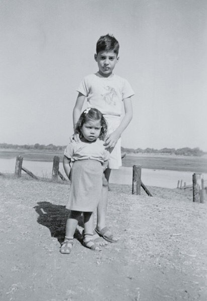 Фаррух с сестрой Кашмирой