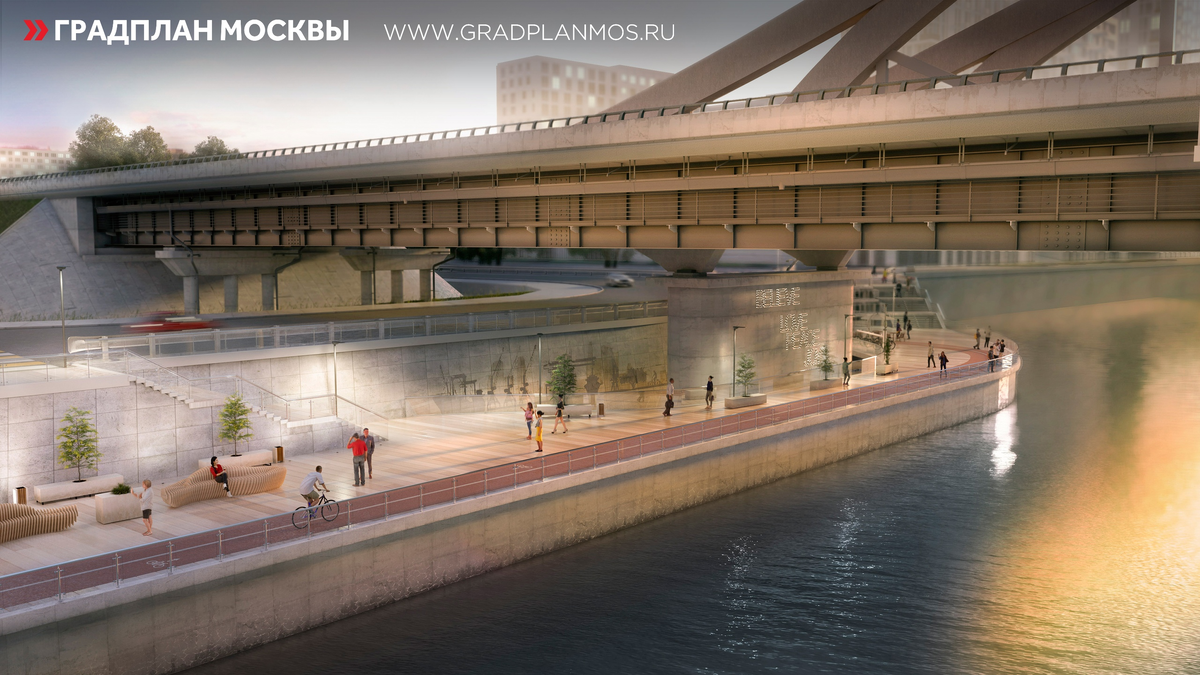 Балкон под Белорусским мостом