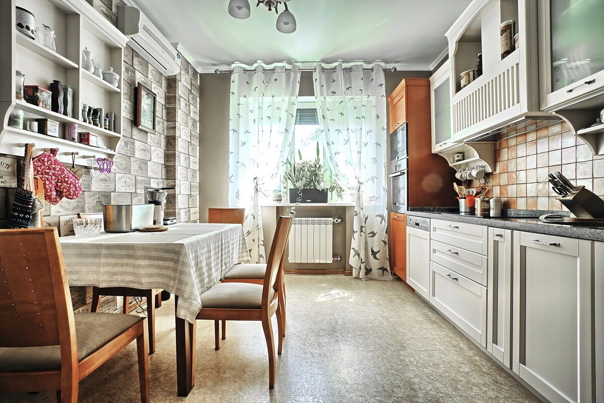 Дизайн кухни в стиле прованс в квартире: 92+ идей дизайна