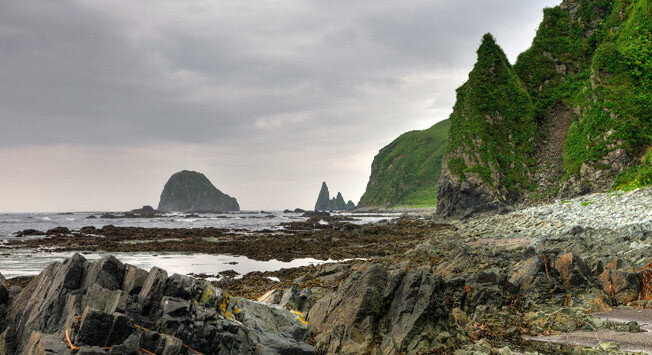 Мыс Пенный острова Итуруп (с) Geo Photo