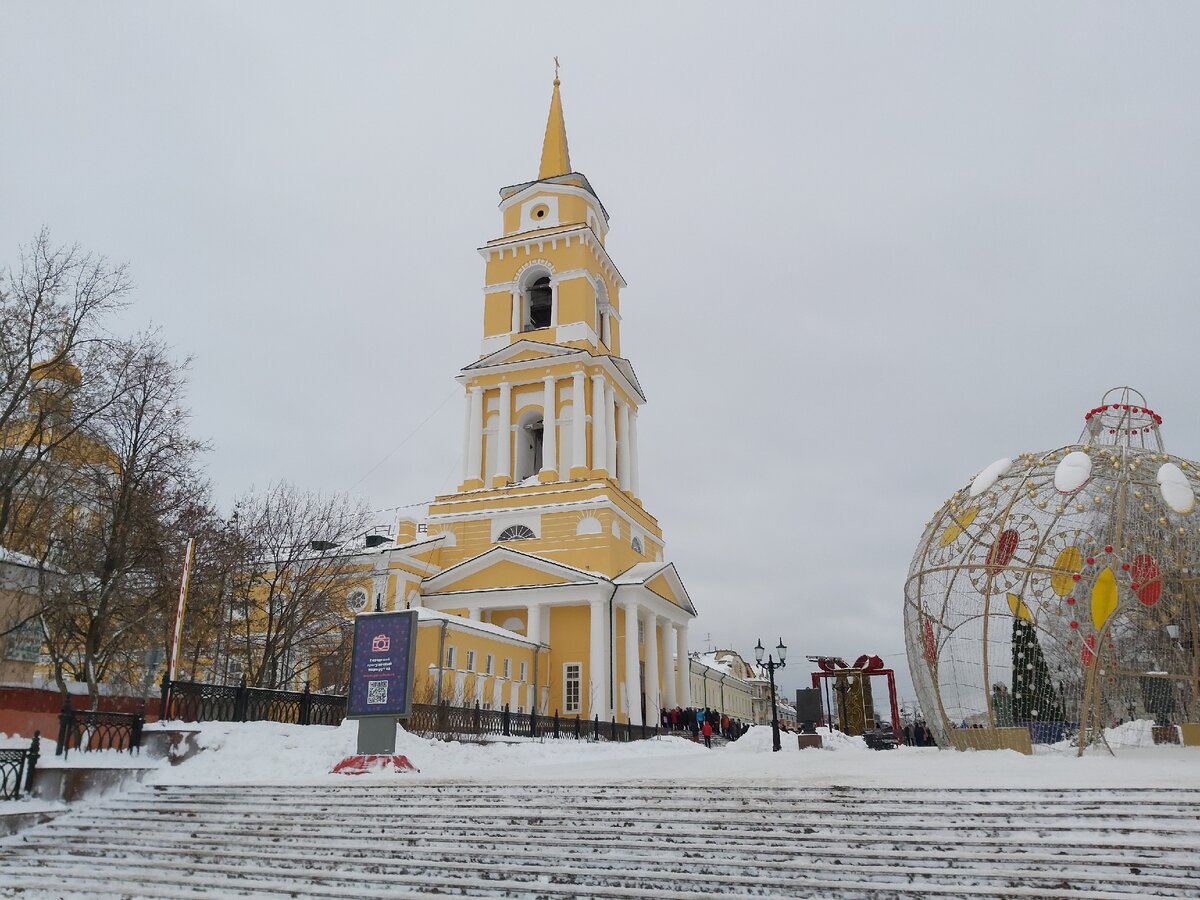 2) Пермский Спасо-Преображенский кафедральный собор