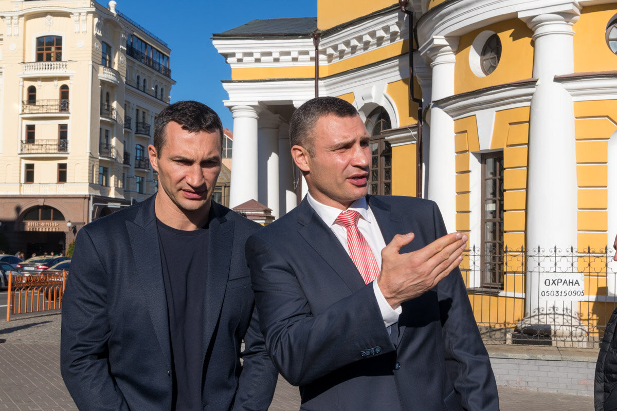 Виталий и Владимир Кличко