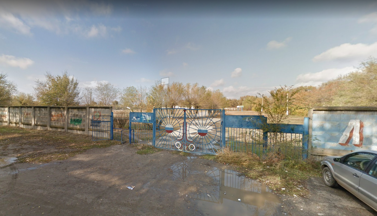 Вход на стадион "Локомотив"