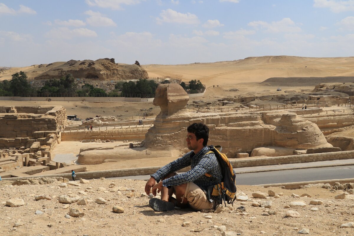 Великий Сфинкс - вечный страж Пирамид. Фото Ондраша Сабо 