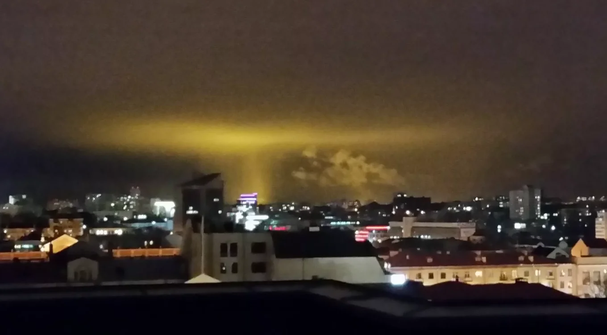 Небо в Челябинске