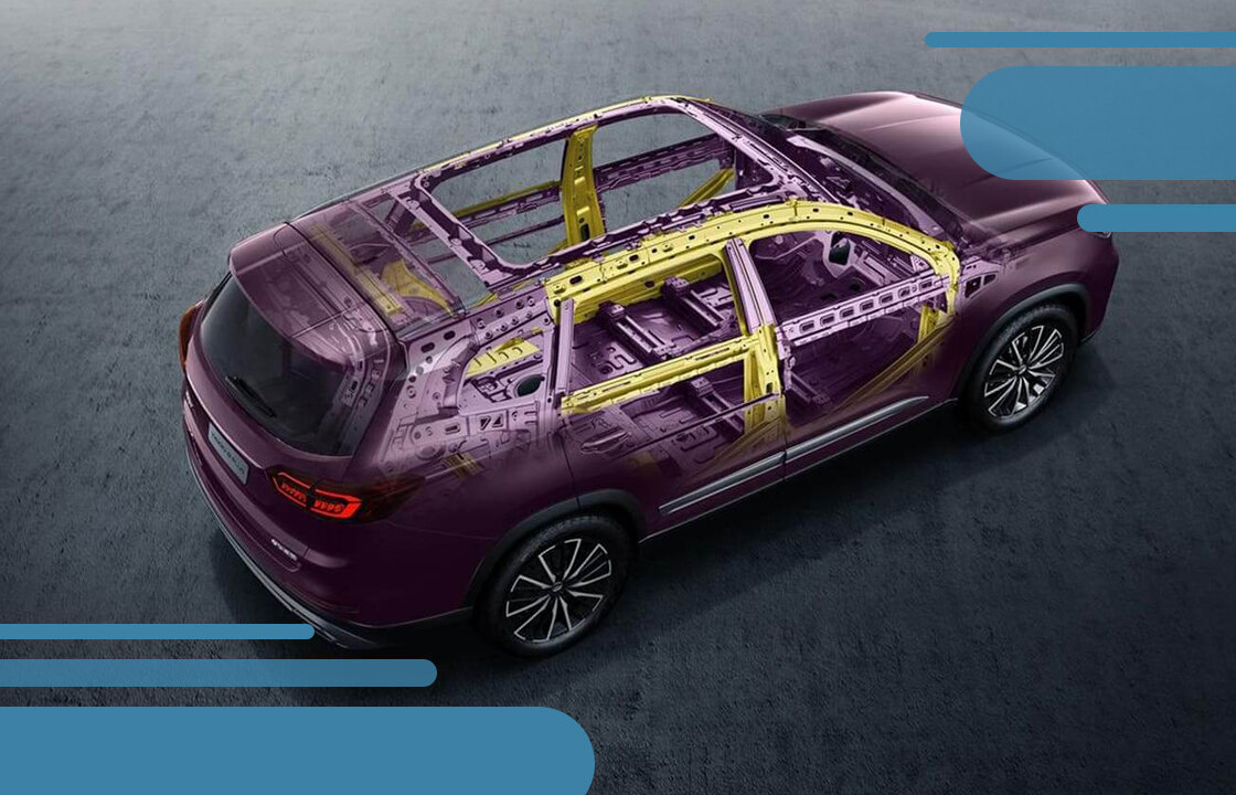 Оцинкованный кузов Тигго 8 Про из высокопрочной стали