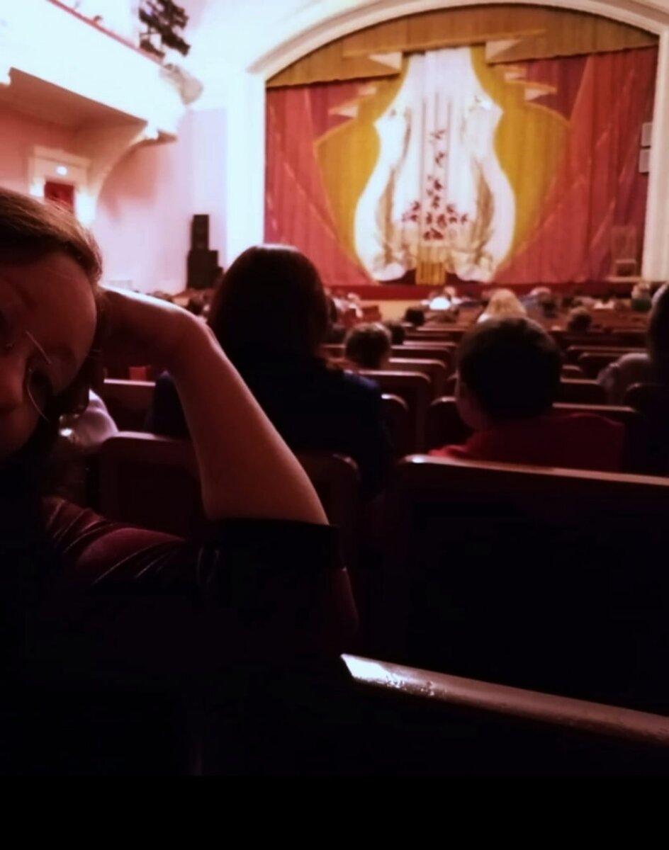 Я в театре, селфи