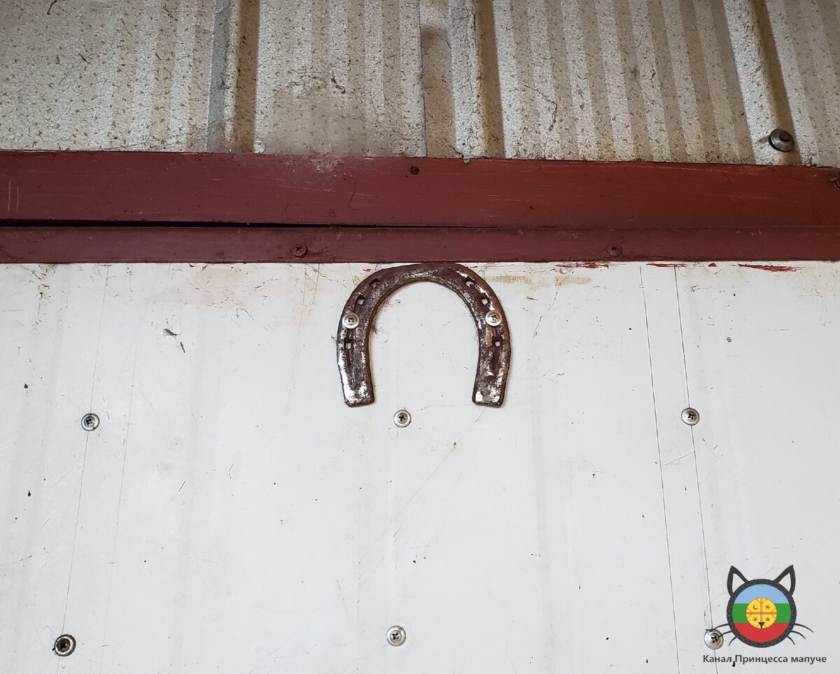 Подкова на двери у свекров