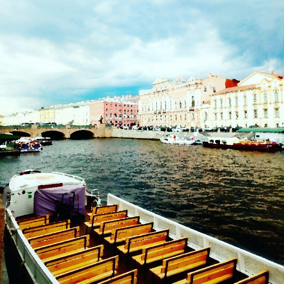 Эффект "Картина маслом" в фоторедакторе paint.ner. Фото автора