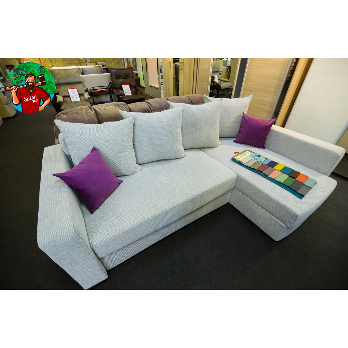 Современный угловой диван