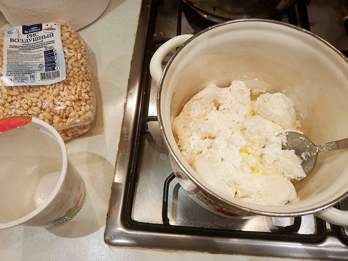 Рисовый крем