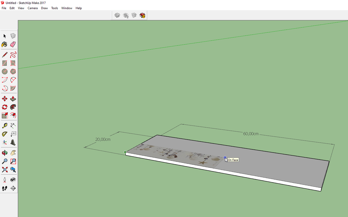 Как создать объект со своей текстурой в SketchUp. На примере плитки для  ванной. | Секреты работы в SketchUp | Дзен