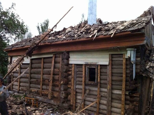 Халупа корая была ранее.