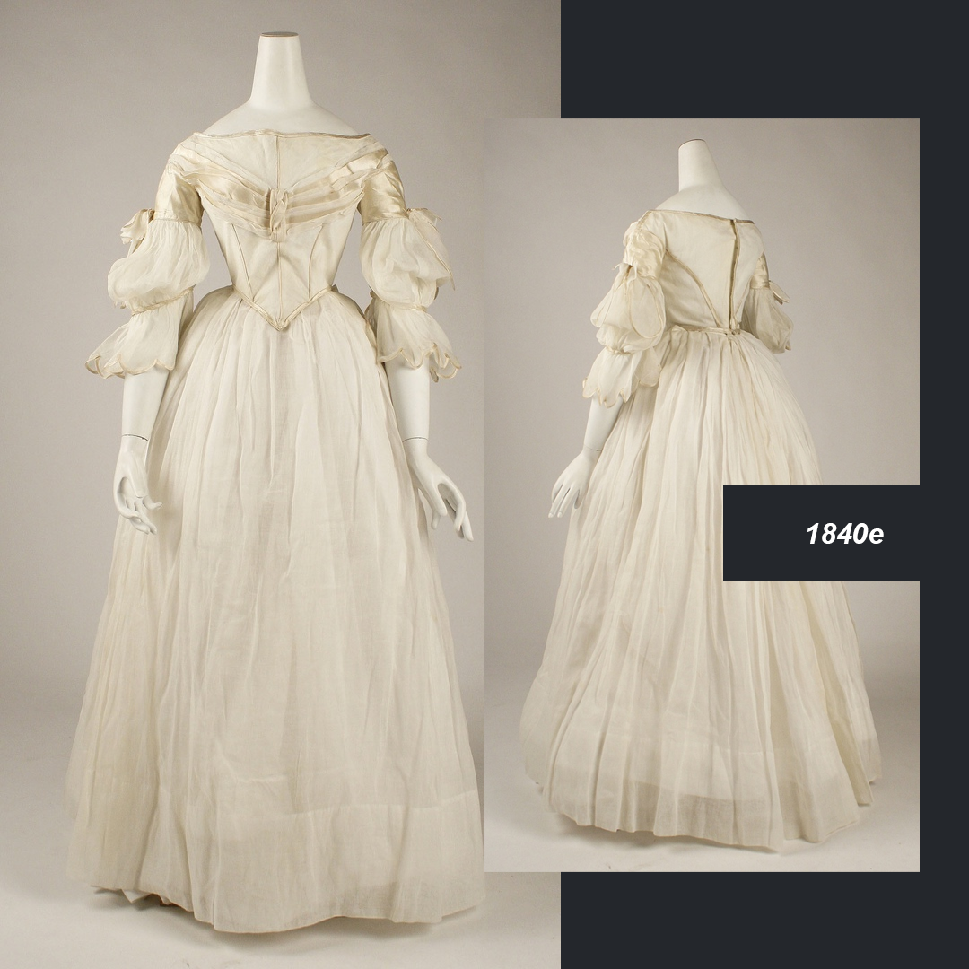 Свадебное платье 19 век Россия