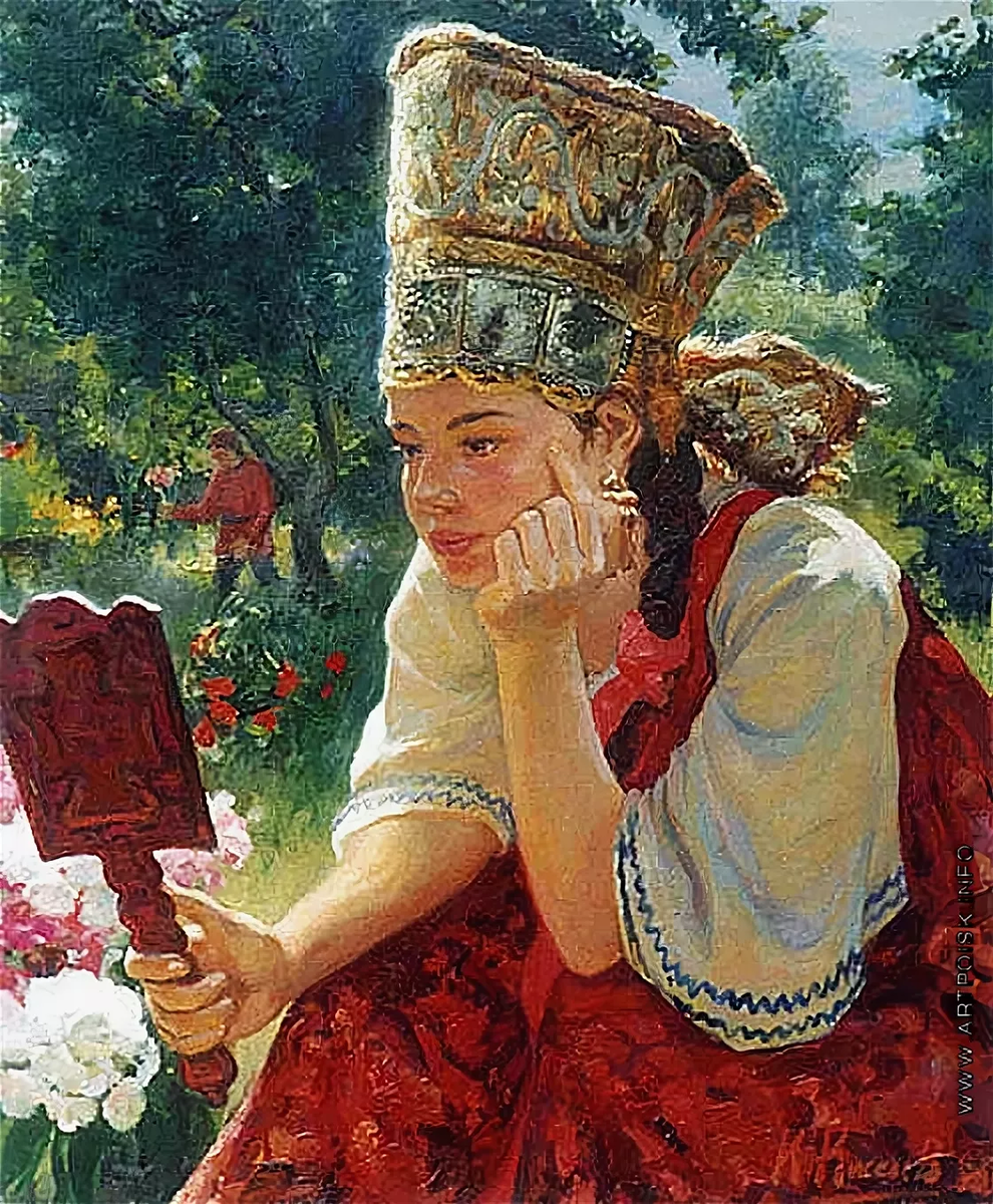 Особа на руси. Боярышни Маковского