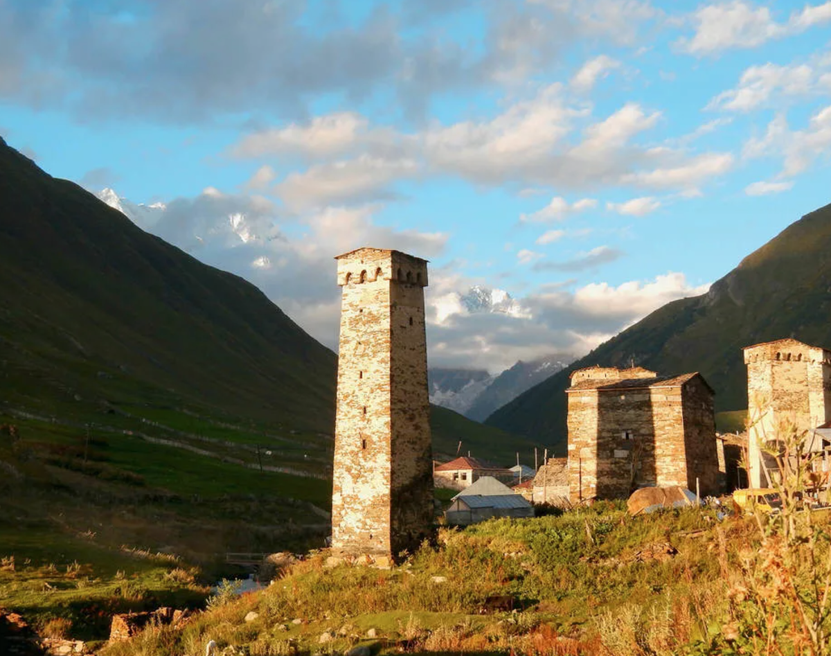 Село Ушгули Сванетия