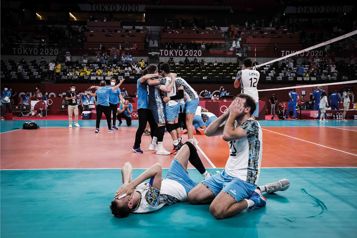 Эмоции после игры за бронзу. Фото: FIVB