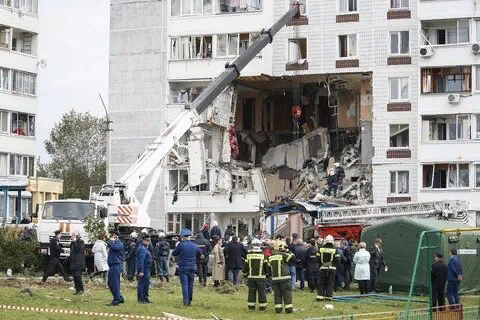 Взрыв газа в жилом доме в Ногинске